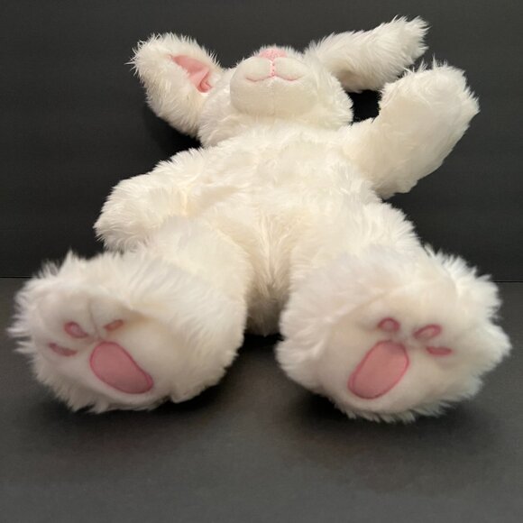 Build-a-Bear White Furry Rabbit - Picture 2 of 3